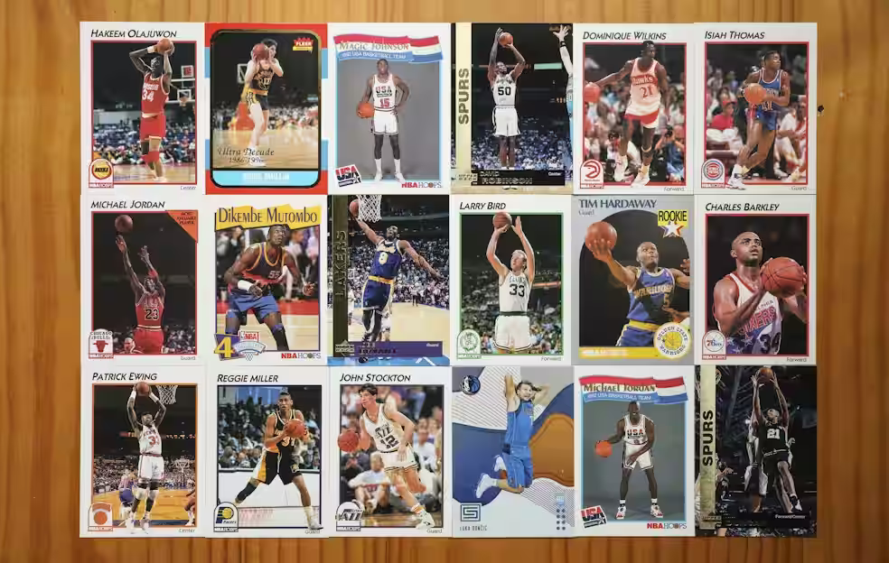 Sports memorabilia collection