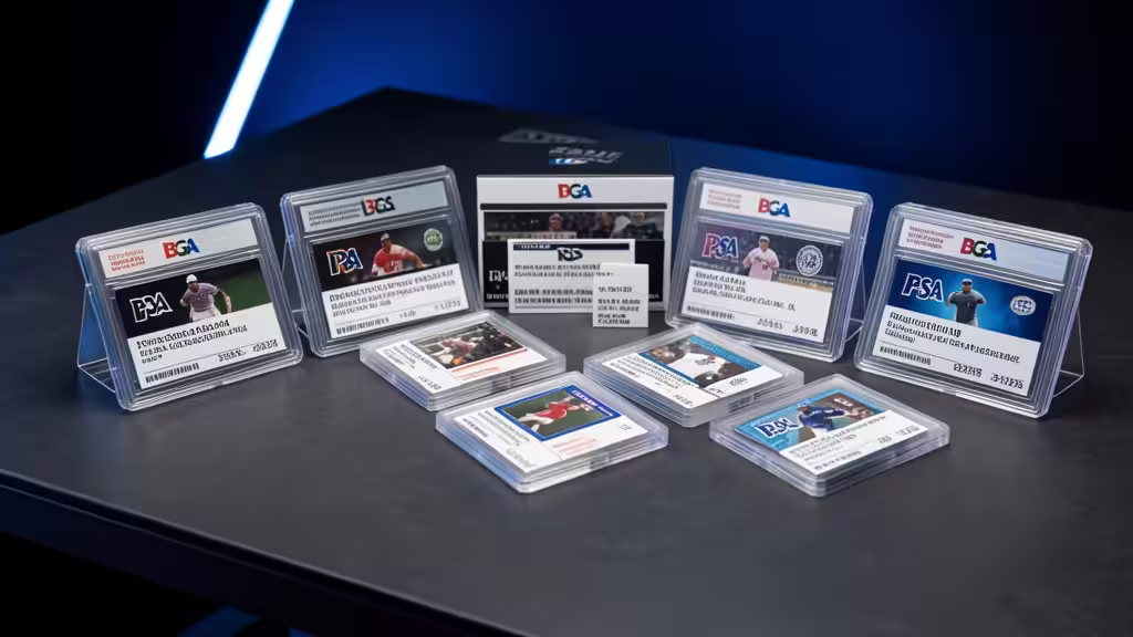 Card grading and authentication services